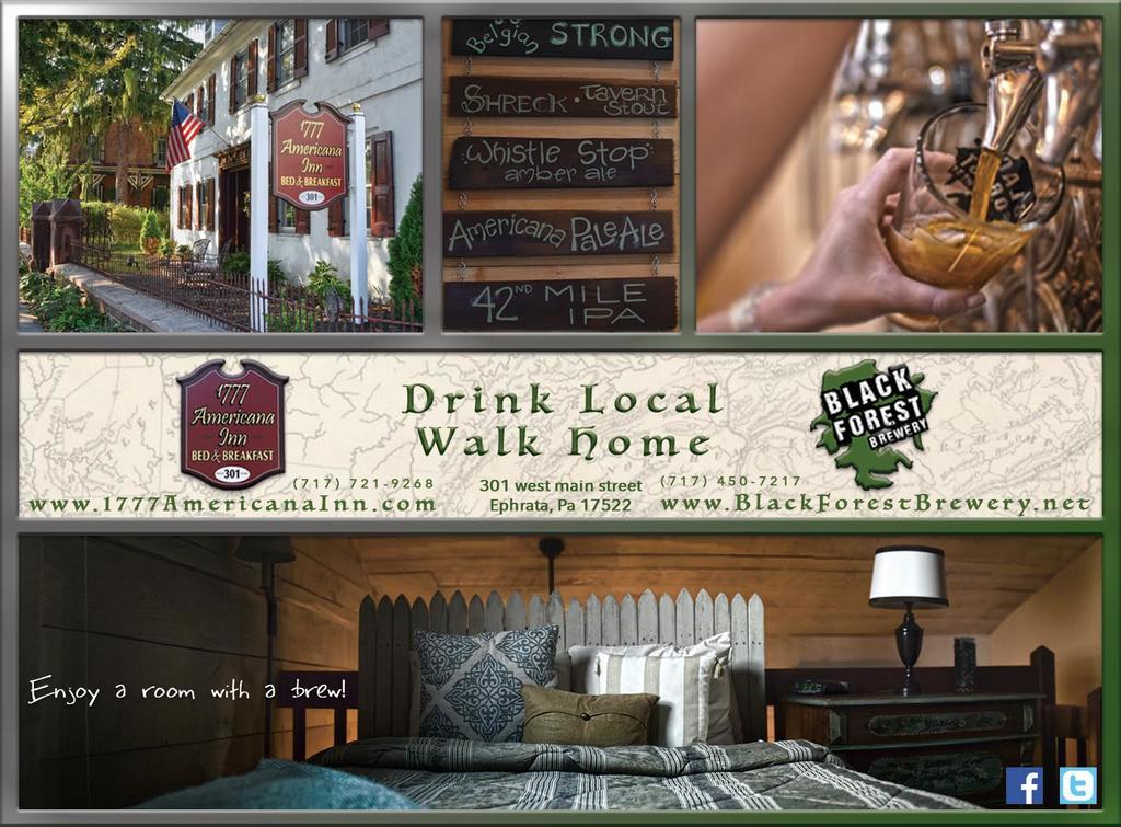 1777 Americana Inn & Lancaster Brewery Ephrata Oda fotoğraf